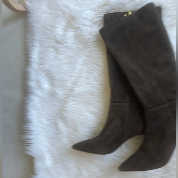 NWOT Mark Fisher genuine leather (suede) Brown Boots - Picture 3 of 16